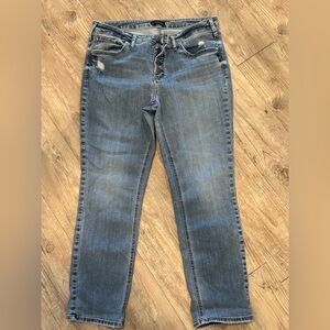 Silver Jeans Classic Blue Denim - Most Want Blue Jean - Button fly - 34